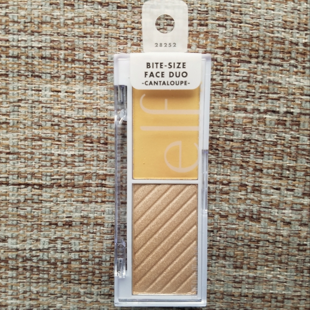 💋 4 for $12 ELF Cantaloupe Bite Size Face Duo, e.l.f. #28252, New, Unopened